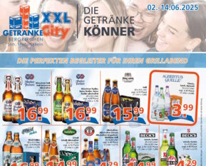 Werbeprospekt von Getränke City XXL Bergkirchen