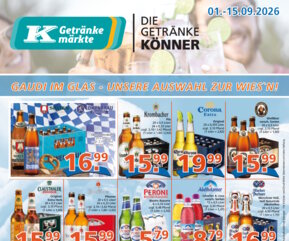 Werbeprospekt von Getränke City XXL Geltendorf