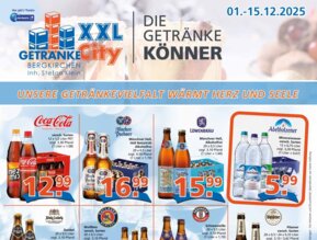 Werbeprospekt von Getränke City XXL Bergkirchen