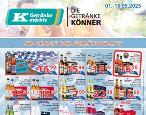 Werbeprospekt von Getränke City XXL Geltendorf